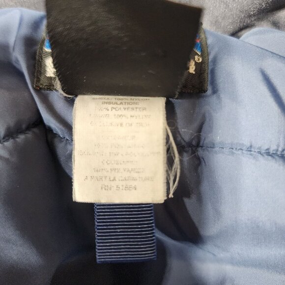 Patagonia Kids L (12) Navy Coat Zip Closure & Pockets‎ Snap Buttons Vintage READ - Picture 5 of 12